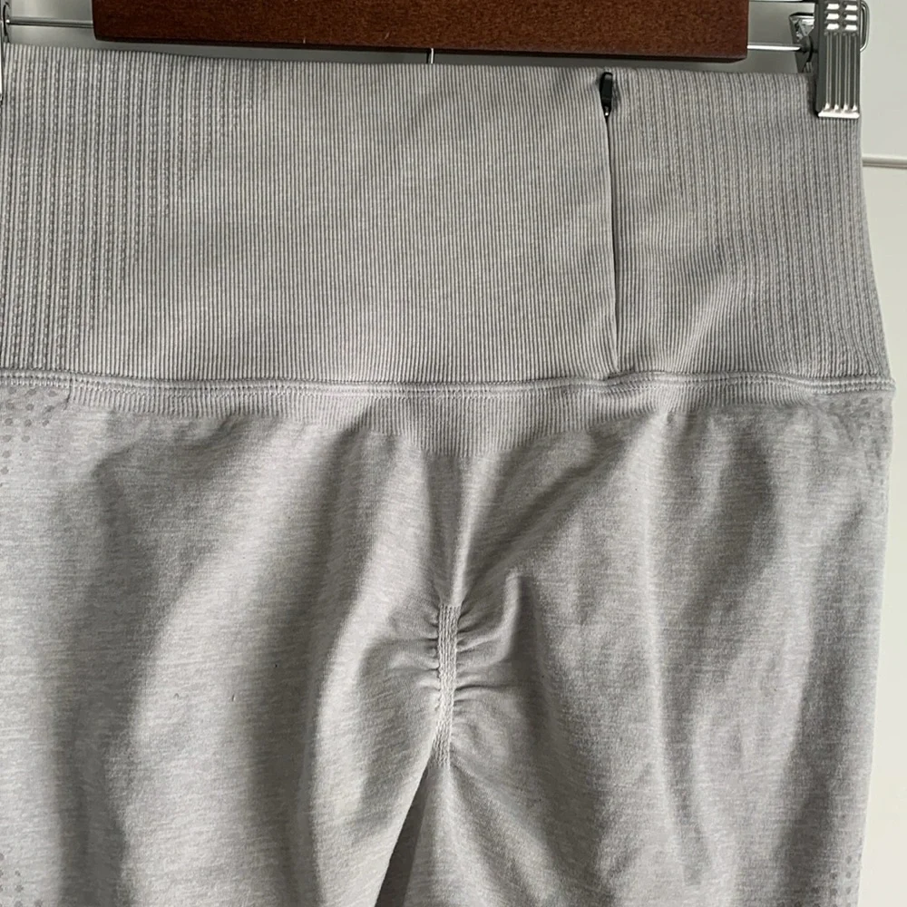 Gymshark‎ Vital Rise Seamless Leggings light gray small - Picture 5 of 7